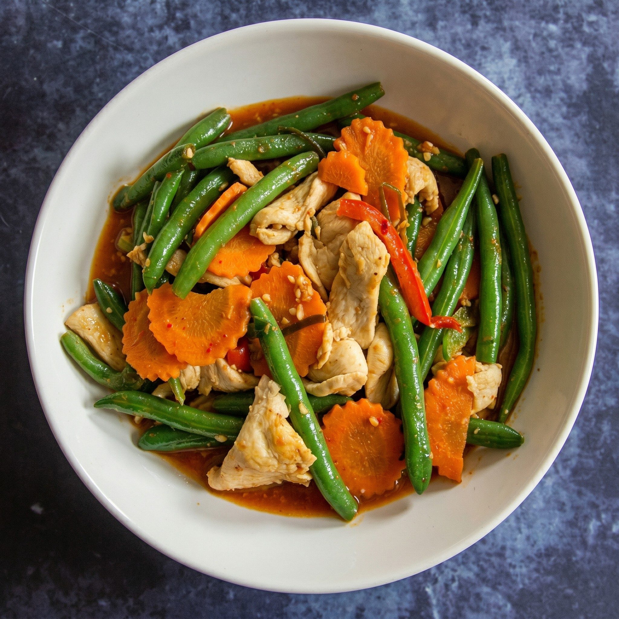Prik Khing Stir-Fry.