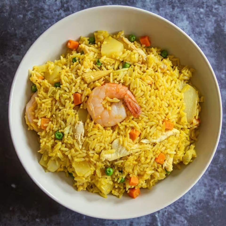 Pineapple Fried Rice.