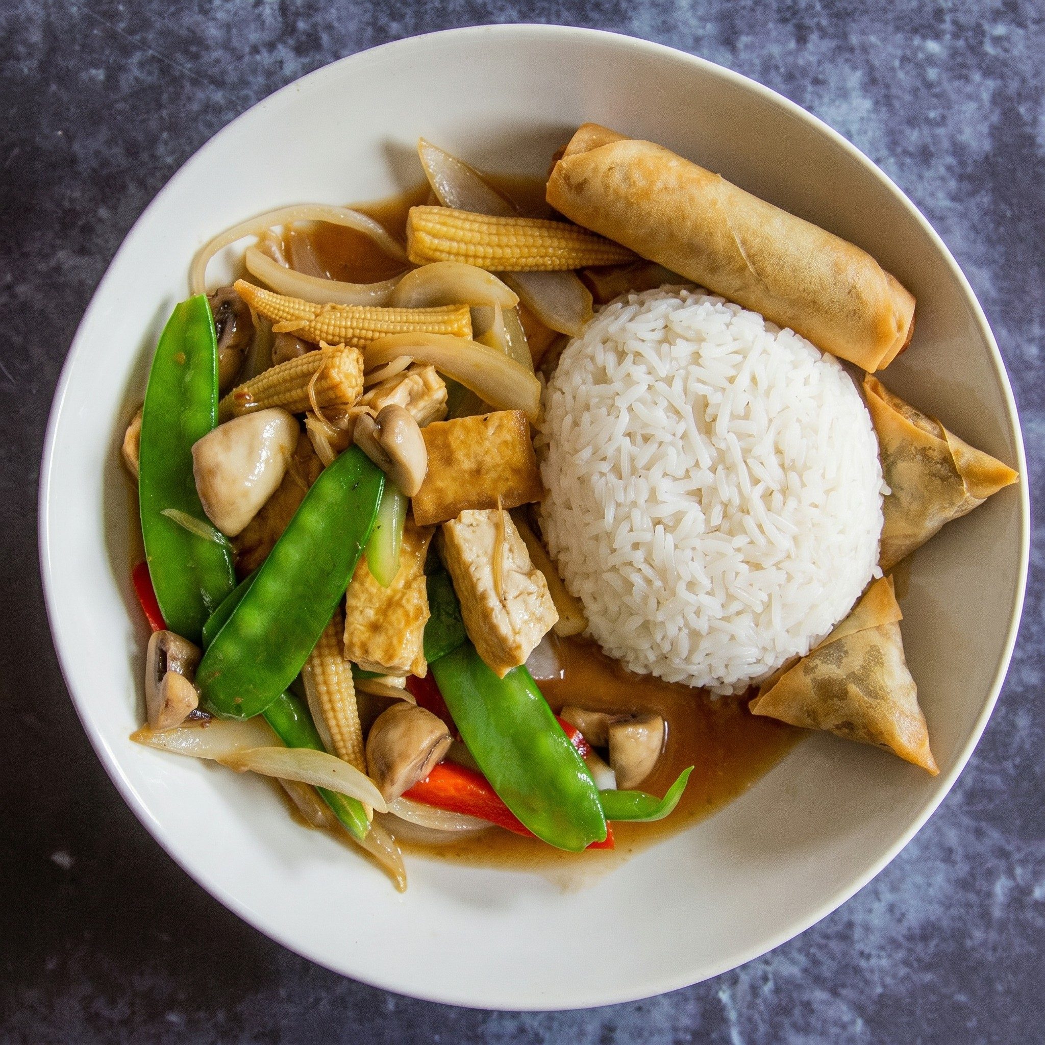 Tofu Ginger.