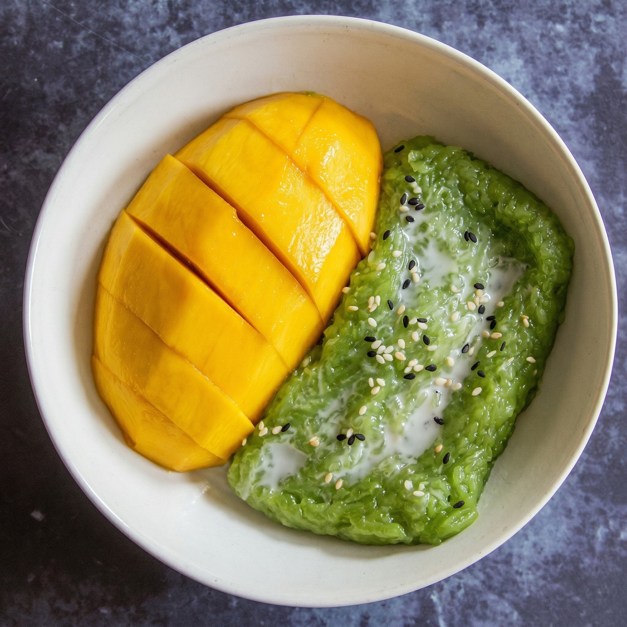 Mango with Sweet Sticky Rice.