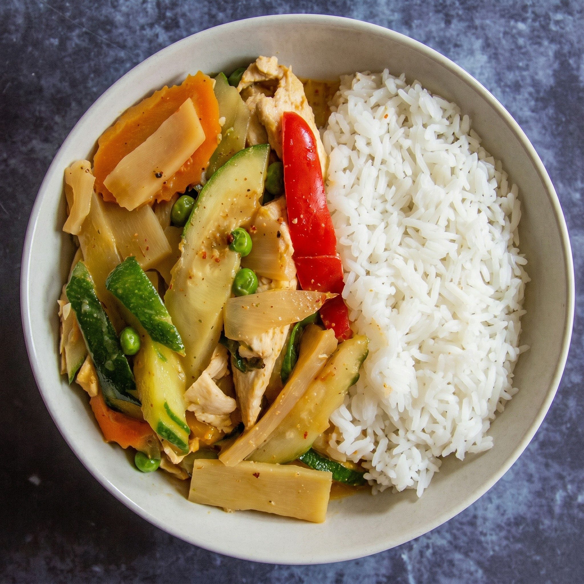 Chicken Red Curry.