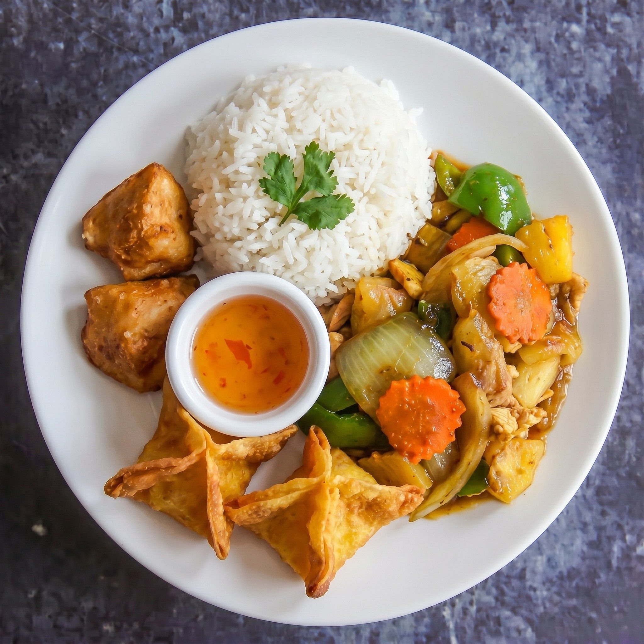 Chicken Pineapple.